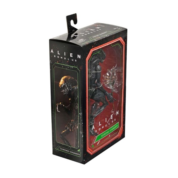 ALIEN: ROMULUS - ACTION FIGURE DA 7" IN SCALA - XENOMORPH ULTIMATE SCORCHED