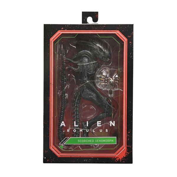 ALIEN: ROMULUS - ACTION FIGURE DA 7" IN SCALA - XENOMORPH ULTIMATE SCORCHED