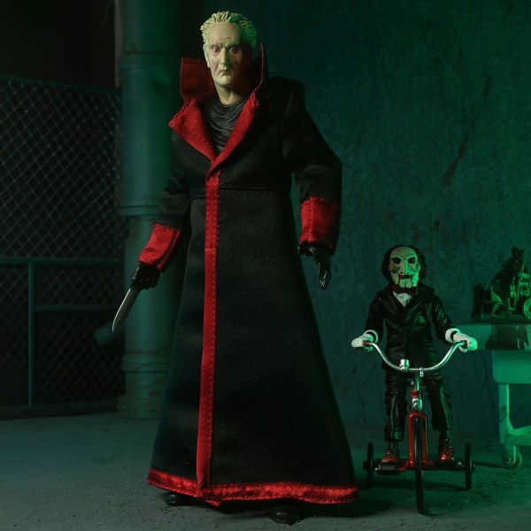 SAW (FRANCHISE) - ACTION FIGURE DA 7" IN SCALA - ULTIMATE JIGSAW KILLER (ABITO NERO)