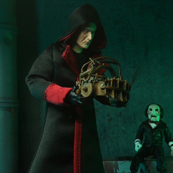 SAW (FRANCHISE) - ACTION FIGURE DA 7" IN SCALA - ULTIMATE JIGSAW KILLER (ABITO NERO)