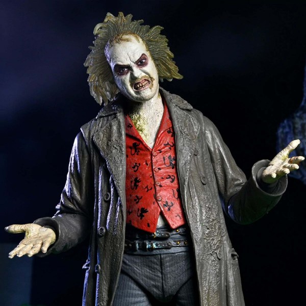 BEETLEJUICE (1988) - ACTION FIGURE DA 7" IN SCALA - ULTIMATE BEETLEJUICE: GUIDA TURISTICA "IL BIO-ESORCISTA"