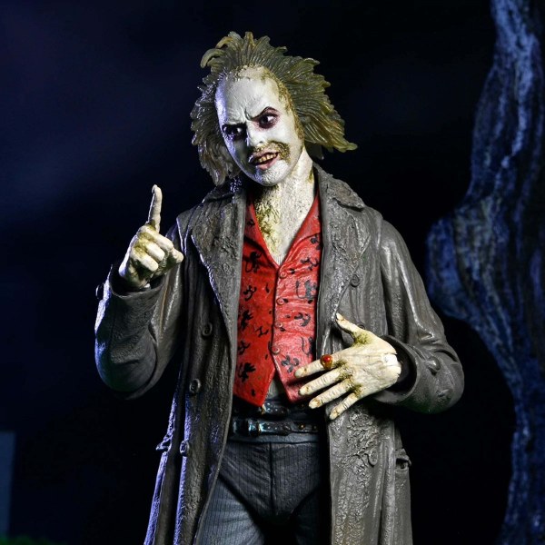 BEETLEJUICE (1988) - ACTION FIGURE DA 7" IN SCALA - ULTIMATE BEETLEJUICE: GUIDA TURISTICA "IL BIO-ESORCISTA"