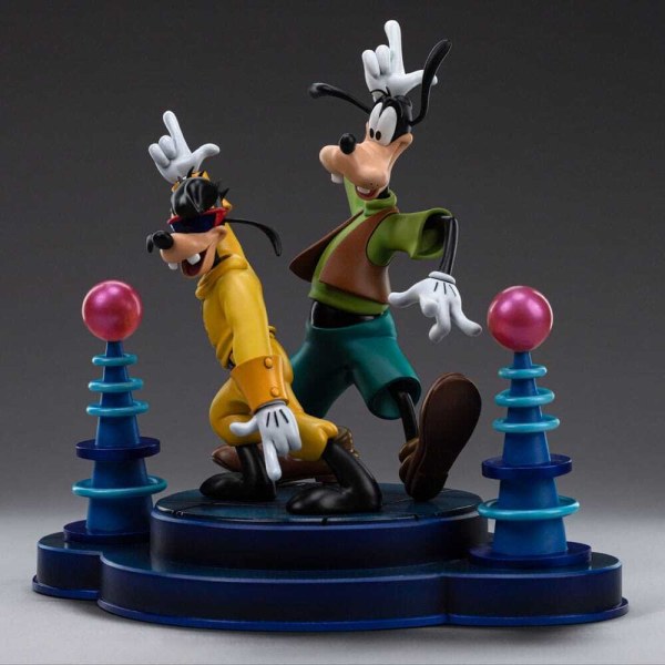 Statuetta Paperino e Max 1/10 Art Scale Paperino e Max 24 cm