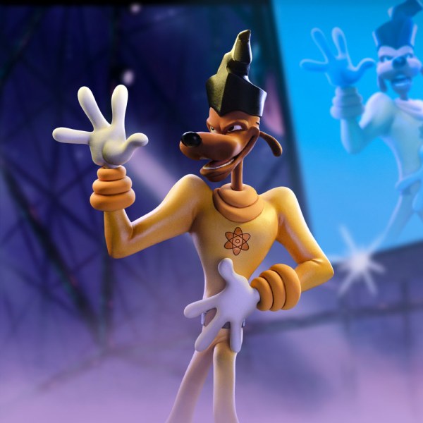 Statuetta Paperino e Max 1/10 Art Scale Powerline 24 cm