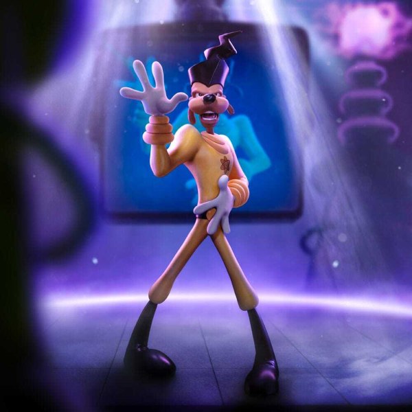 Statuetta Paperino e Max 1/10 Art Scale Powerline 24 cm