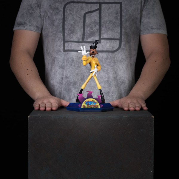 Statuetta Paperino e Max 1/10 Art Scale Powerline 24 cm