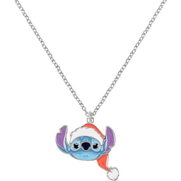 Set collana + orecchini - Disney Stitch Natale