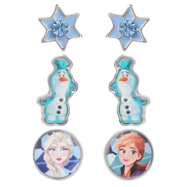 Set 3 paia di orecchini - Disney Frozen