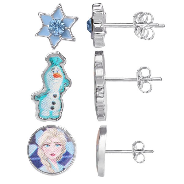Set 3 paia di orecchini - Disney Frozen