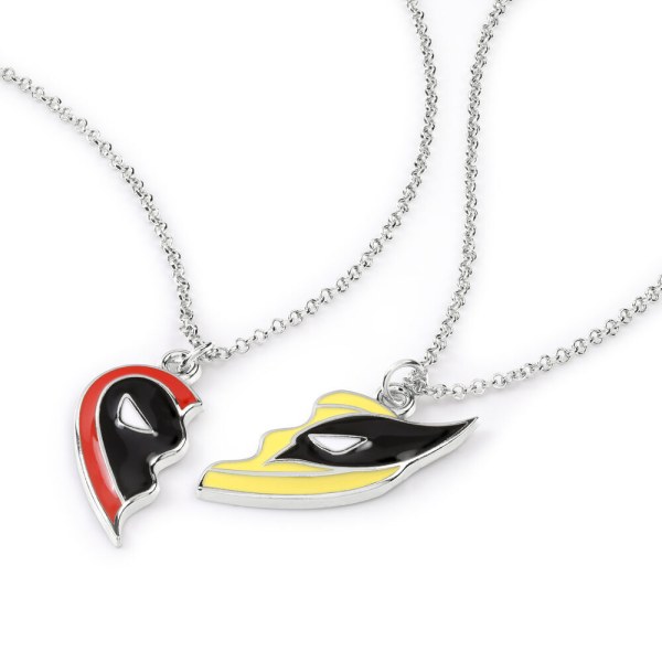 Set 2 collane - Marvel Deadpool e Wolverine