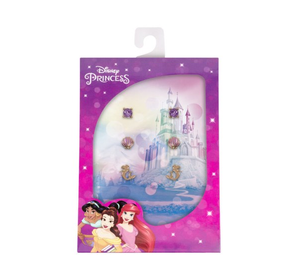 Set 3 paia di orecchini - Disney La Sirenetta