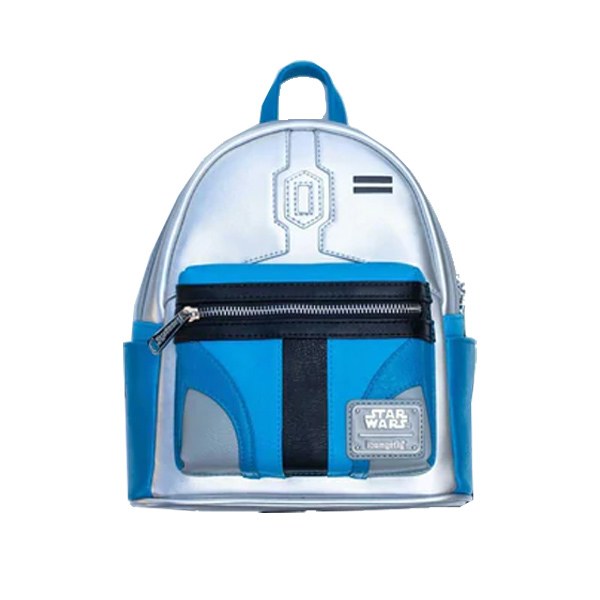 Casco SW Star Wars Loungefly Mini Sac A Dos Jango Fett escluso