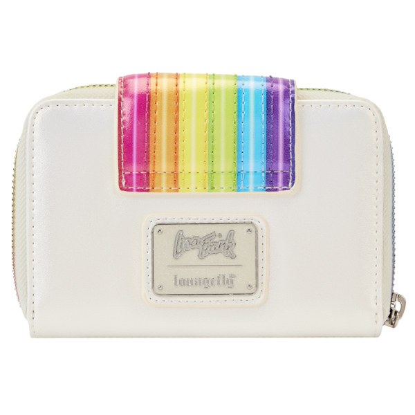 Portafoglio Lisa Frank Loungefly Rainbow Logo