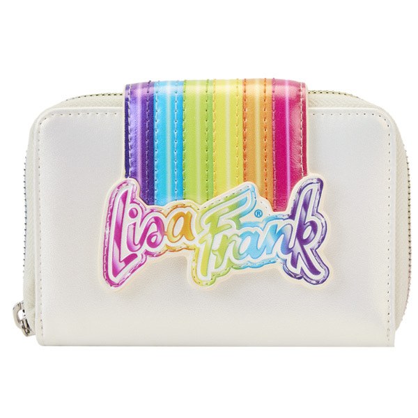 Portafoglio Lisa Frank Loungefly Rainbow Logo