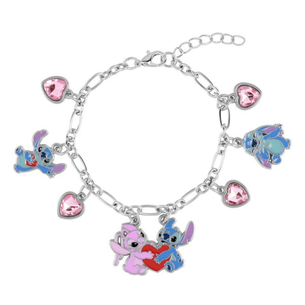 Braccialetto con ciondolo Stitch & Angel - Disney