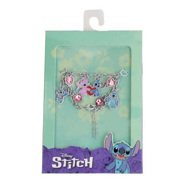 Braccialetto con ciondolo Stitch & Angel - Disney