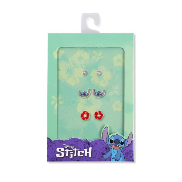 Set di 3 paia di orecchini Stitch - Disney