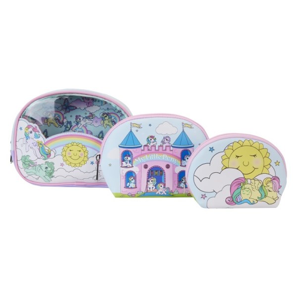 My Little Pony Loungefly Set 3 Pochette Cosmetiche