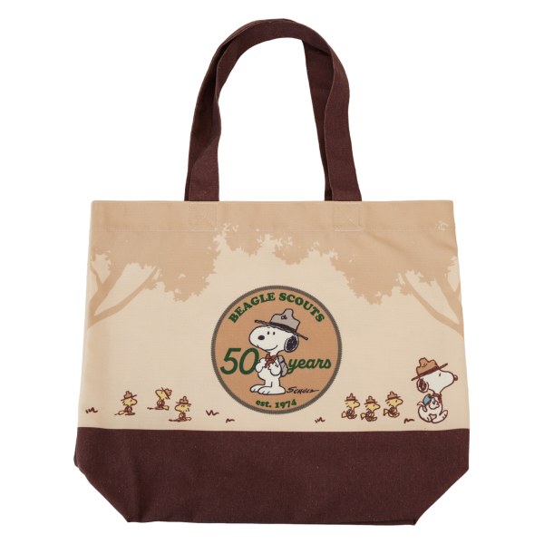 Peanuts Snoopy Loungefly Sac Tissu Beagle Scouts 50° Anniversario