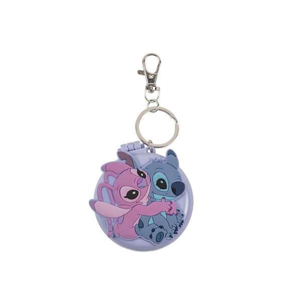 Portachiavi con spazzola e specchio Stitch & Angel - Disney
