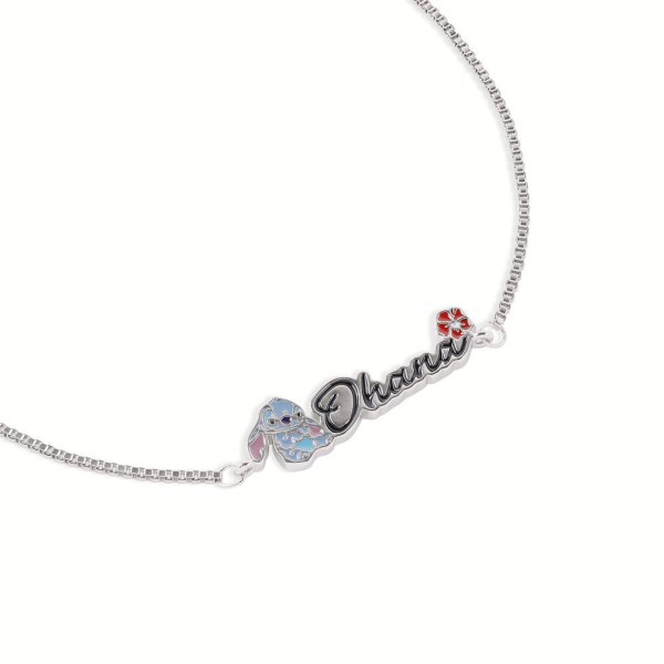 Bracciale Ohana in argento - Disney Stitch