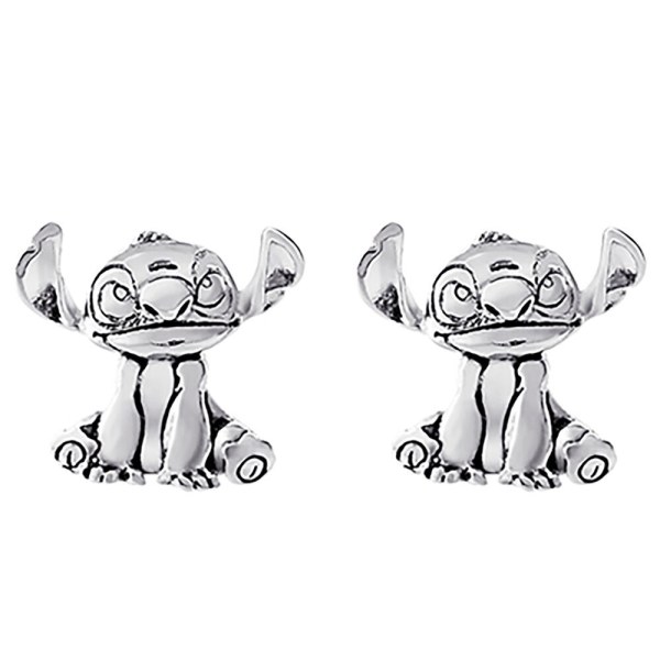 Orecchini Stitch in argento - Disney
