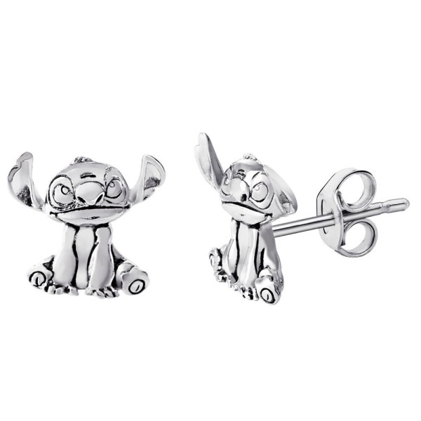 Orecchini Stitch in argento - Disney