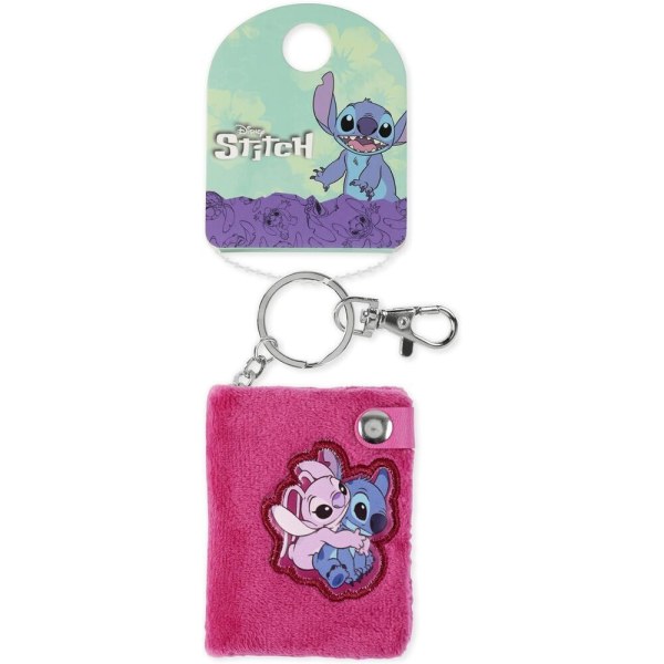 Portachiavi con blocco note Stitch & Angel - Disney
