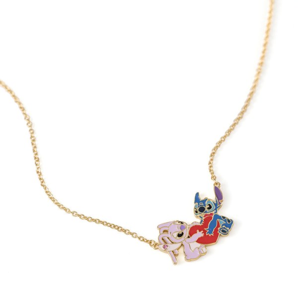 Collana Stitch & Angel - Disney