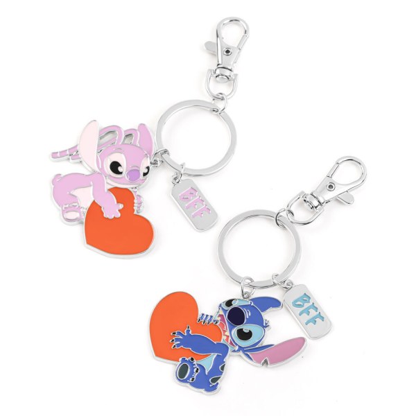 Set 2 portachiavi Stitch & Angel - Disney