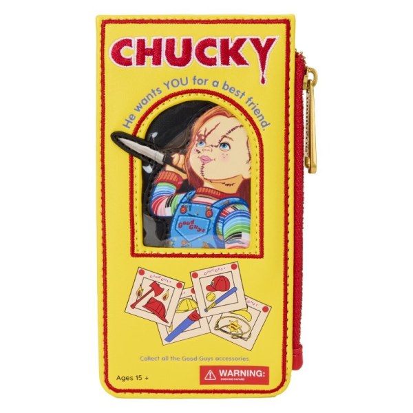 Chucky Loungefly Porta Carte Childs Play Chucky Box