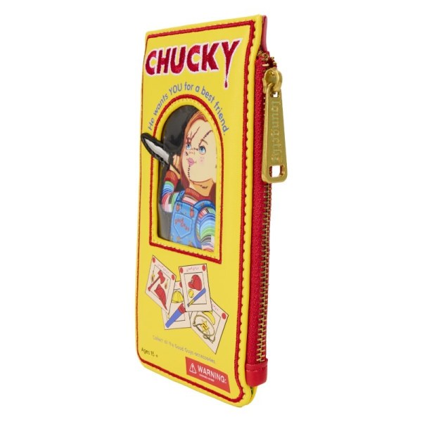 Chucky Loungefly Porta Carte Childs Play Chucky Box