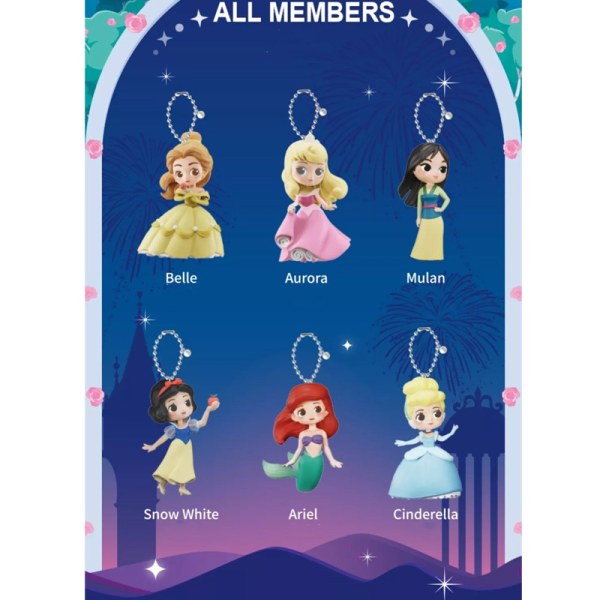Portachiavi della collezione Disney Mystery Box Princess