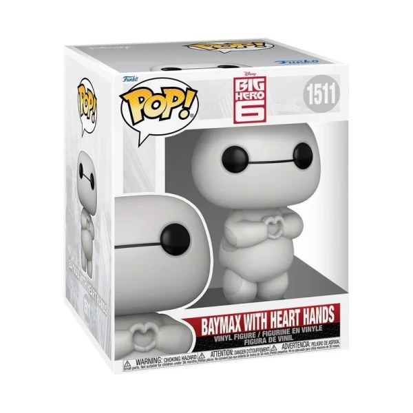 Disney Pop! 1511 Super Big Hero 6 Baymax Mani a Cuore