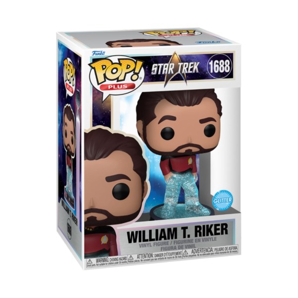 Star Trek Pop! 1688 più il trasportatore Riker