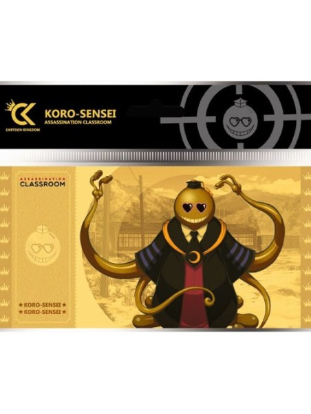 Biglietto d'oro modello casuale