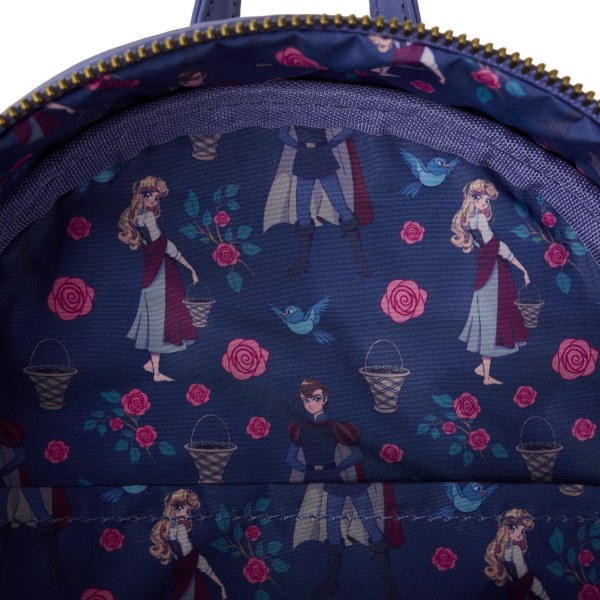 MINI ZAINO PRINCIPESSA AURORA E PRINCIPE FILIPPO - LA BELLA ADDORMENTATA - DISNEY LOUNGEFLY