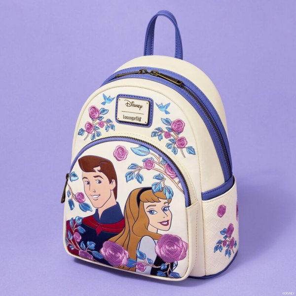 MINI ZAINO PRINCIPESSA AURORA E PRINCIPE FILIPPO - LA BELLA ADDORMENTATA - DISNEY LOUNGEFLY