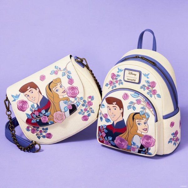 MINI ZAINO PRINCIPESSA AURORA E PRINCIPE FILIPPO - LA BELLA ADDORMENTATA - DISNEY LOUNGEFLY