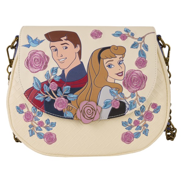 BORSA A TRACOLLA PRINCIPESSA AURORA E PRINCIPE FILIPPO - LA BELLA ADDORMENTATA - DISNEY LOUNGEFLY