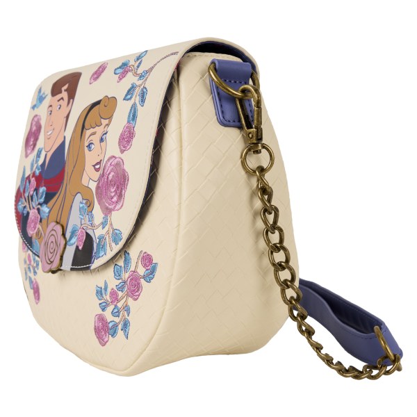 BORSA A TRACOLLA PRINCIPESSA AURORA E PRINCIPE FILIPPO - LA BELLA ADDORMENTATA - DISNEY LOUNGEFLY