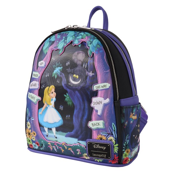 MINI ZAINO LENTICOLARE ALICE NEL PAESE DELLE MERAVIGLIE - DISNEY LOUNGEFLY
