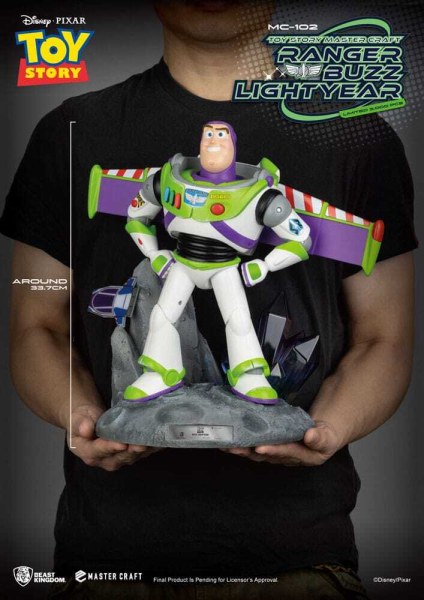 Toy Story Master Craft Ranger Buzz Lightyear statuetta 34 cm - Disney Pixar Mastercraft