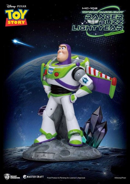 Toy Story Master Craft Ranger Buzz Lightyear statuetta 34 cm - Disney Pixar Mastercraft