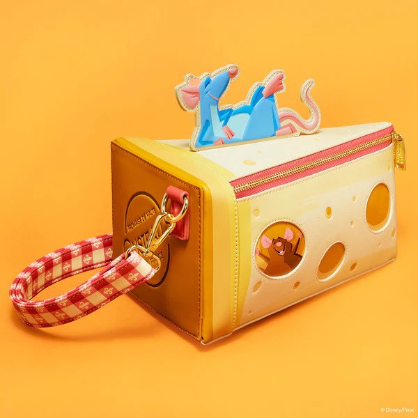 BORSA A TRACOLLA A RATATOUILLE CHEESE - DISNEY-PIXAR LOUNGEFLY