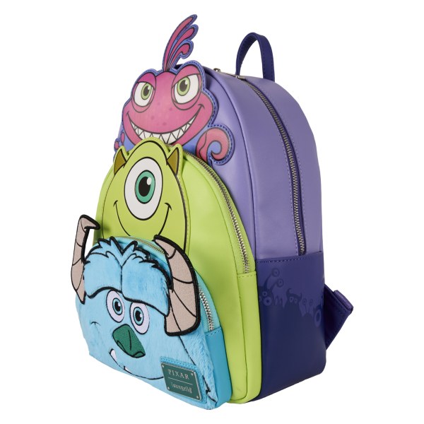 ZAINO MONSTERS & CO. A TRIPLA TASCHE - DISNEY-PIXAR LOUNGEFLY