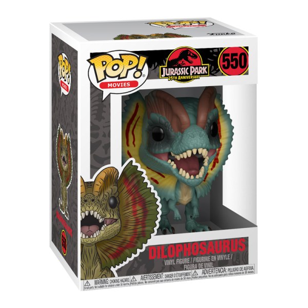 Jurassic Park Pop! 550 Dilofosauro
