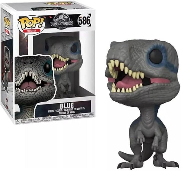 Jurassic World Pop! 586 Velociraptor blu