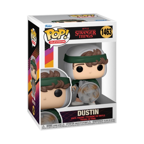 Stranger Things S4 Pop! 1643 Scudo di Dustin del cacciatore