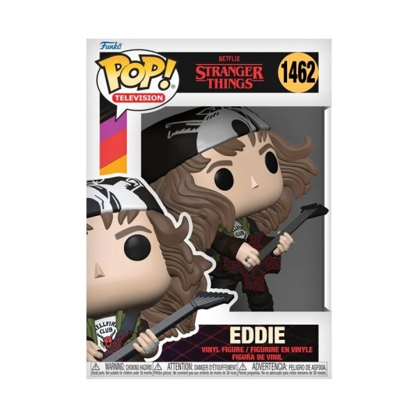 Chitarra di Stranger Things S4 Pop! 1462 Hunter Eddie
